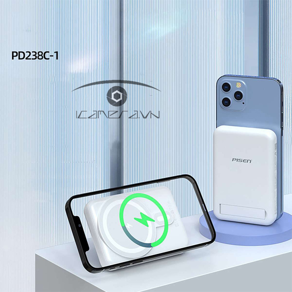 Sạc dự phòng Pisen PD238C-1 10000mAh 20W LS-DY191