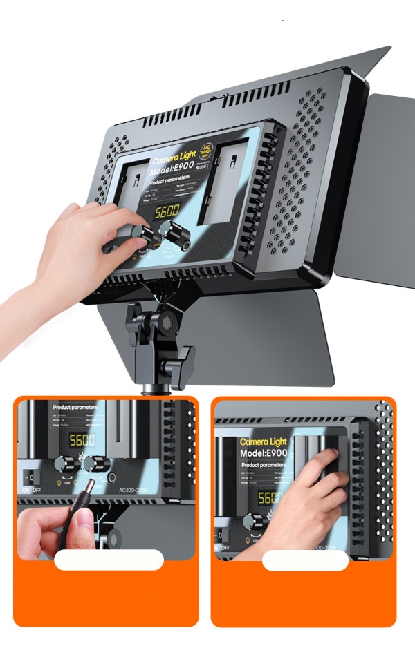 Đèn Led quay phim Camera Light E900