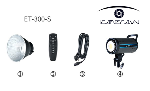 Đèn Led Studio ZSYB ET-300-S