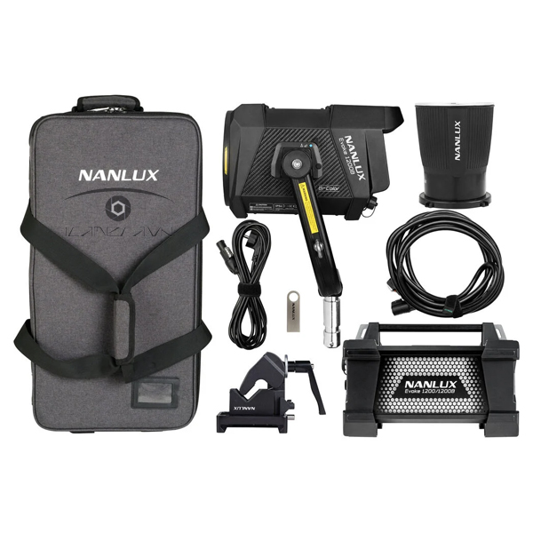 Nanlux Evoke 1200B ST-Kit LED Kit with Trolley Case