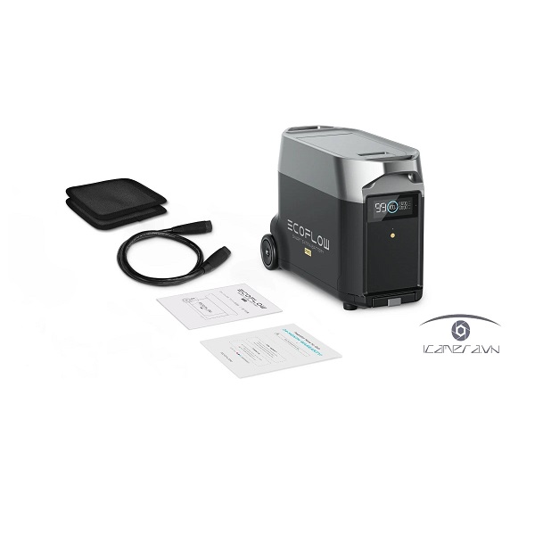 Combo trạm năng lượng Ecoflow Delta Pro và pin phụ extra battery (7200Wh)