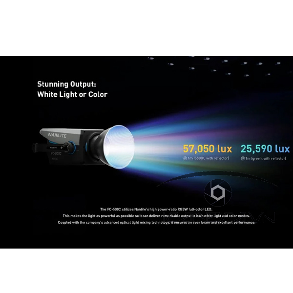 Nanlite FC-500C RGBW Color LED Spotlight