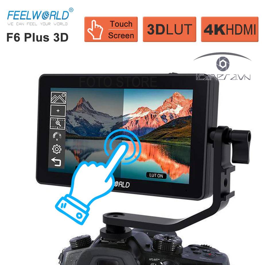 Màn hình Feelworld F6 Plus V2 5.5 inches 4K