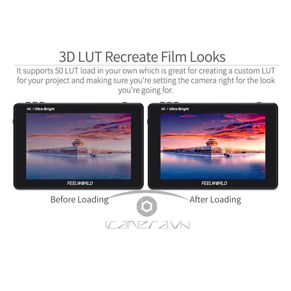 Feelworld LUT7 - Màn hình 7'' 3D 4K HDMI