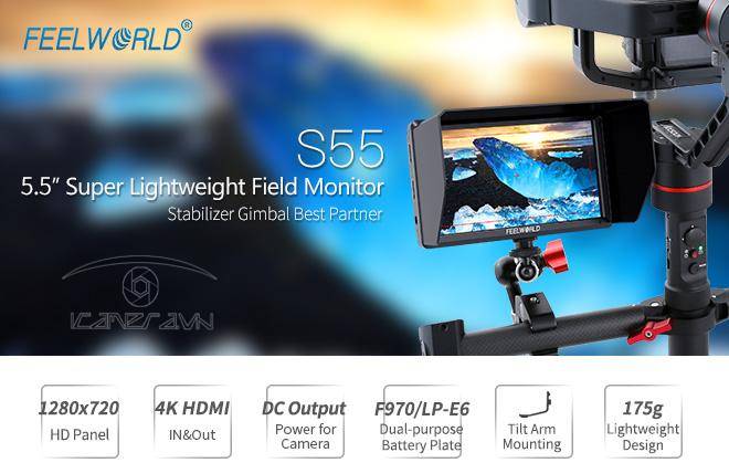 Màn hình monitor FEELWORLD S55 5.5inch