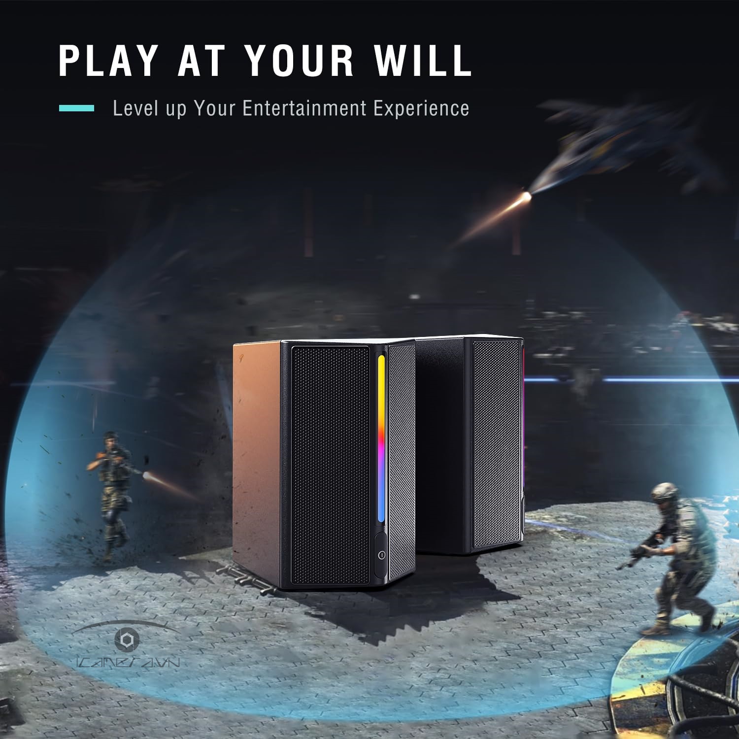 Loa Chơi Game PC – Âm Thanh Đỉnh Cao, Trải Nghiệm Đắm Chìm