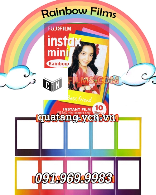 Film máy chụp hình lấy liền Fujifilm Instax, giá rẻ hàng sẵn ngay tại Hà nội