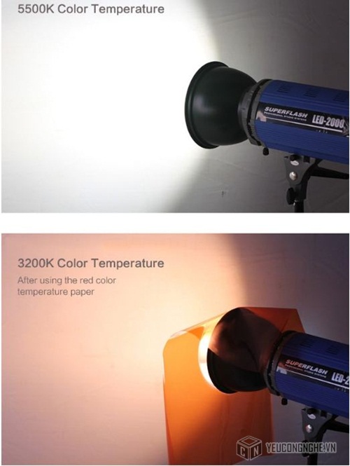 Filter cho đèn quay phim màu cam F02