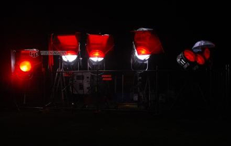 Filter đèn quay phim màu đỏ giá rẻ Hà Nội F05