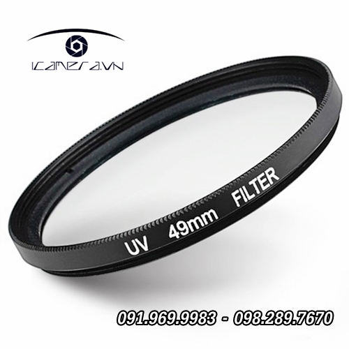Filter Kenko 49mm UV kính lọc máy ảnh Canon Nikon
