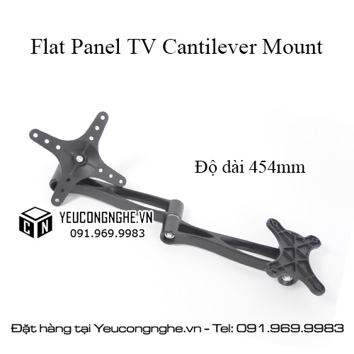 Giá treo tivi LCD gắn tường góc xoay cho màn hình 14" đến 26"