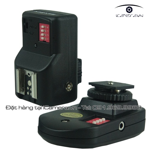 Flash trigger Thiết bị điều khiển đèn đồng bộ FM Radio Trigger PT-04 GY