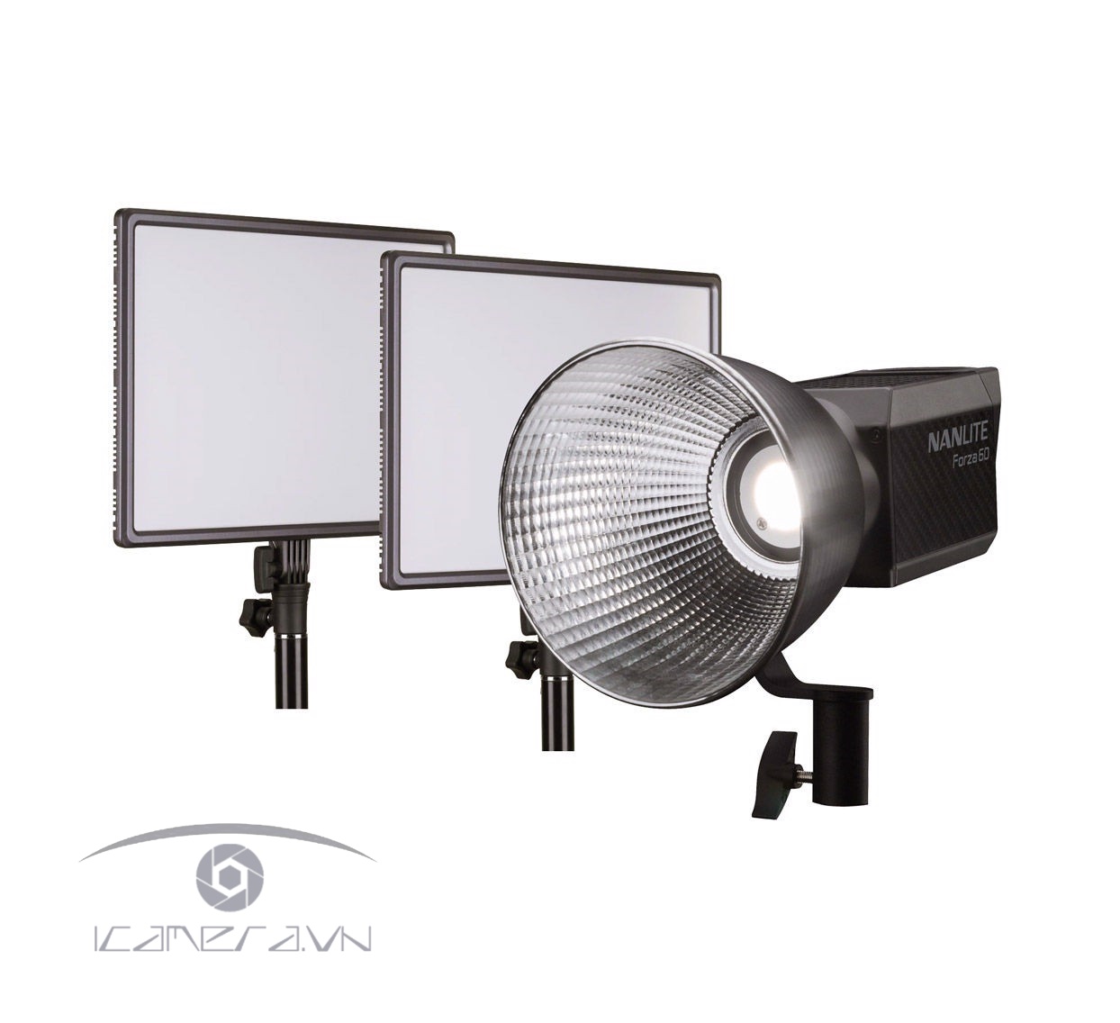 Bộ đèn led Nanlite Forza 60/ Lumipad 25 3Kit-P