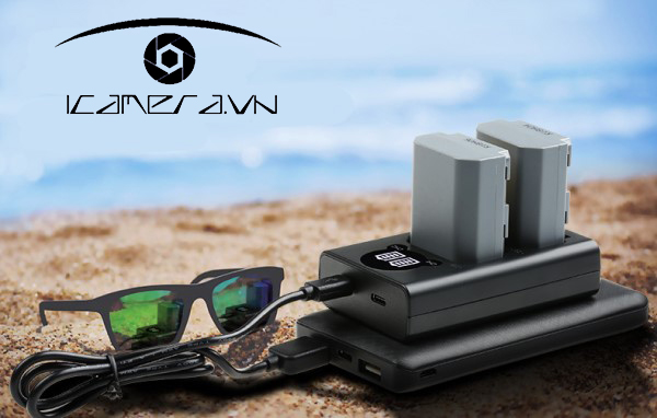 Sạc đôi DC-FZ100 sử dụng cho pin Sony FZ100