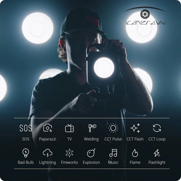 Đèn led Zhiyun Molus G300