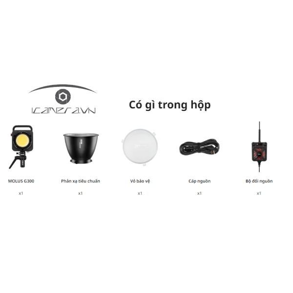 Đèn led Zhiyun Molus G300