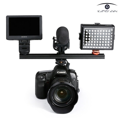 Gá cài thiết bị hỗ trợ máy ảnh dạng trượt Micnova Cold Shoe Slider 4inch MQ-DSE4