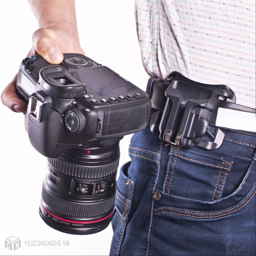 Gá đeo máy ảnh lên thắt lưng Camera belt button