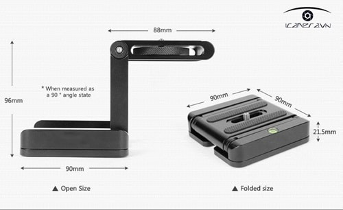 Đế Z Flex đổi góc cho máy ảnh, máy quay, smartphone, gopro zflex