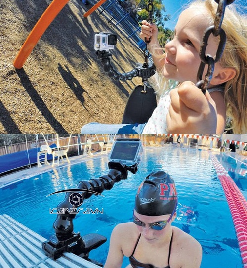 Gá kẹp chân rệp cho GoPro Jaws Flex Clamp Mount loại đa năng