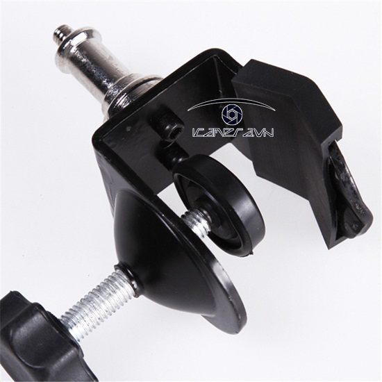 Gá kẹp chữ U vít 1/4" U Shape clamp bracket set up studio, camera