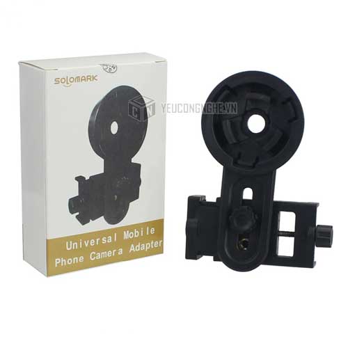 Kẹp đỡ ống nhòm dùng cho điện thoại di động Solomark