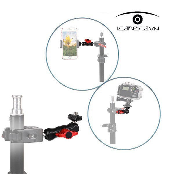 Tay gắn thiết bị đa năng 360 độ R88