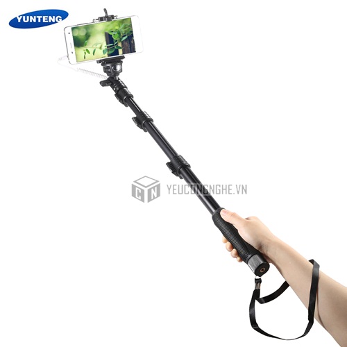Gậy chụp ảnh selfie monopod Yunteng YT-1188 cho smartphone giắc 3.5mm