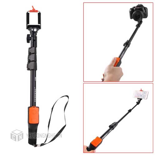 Gậy tự sướng kèm điều khiển Bluetooth cho điện thoại Yunteng YT - 1288