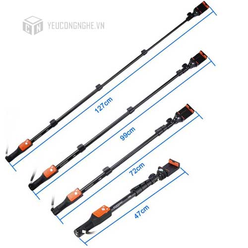 Gậy tự sướng kèm điều khiển Bluetooth cho điện thoại Yunteng YT - 1288