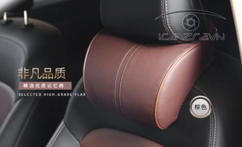 Gối kê cổ, tựa đầu trên ô tô cho người lái xe du lịch, ghế văn phòng SPW-01