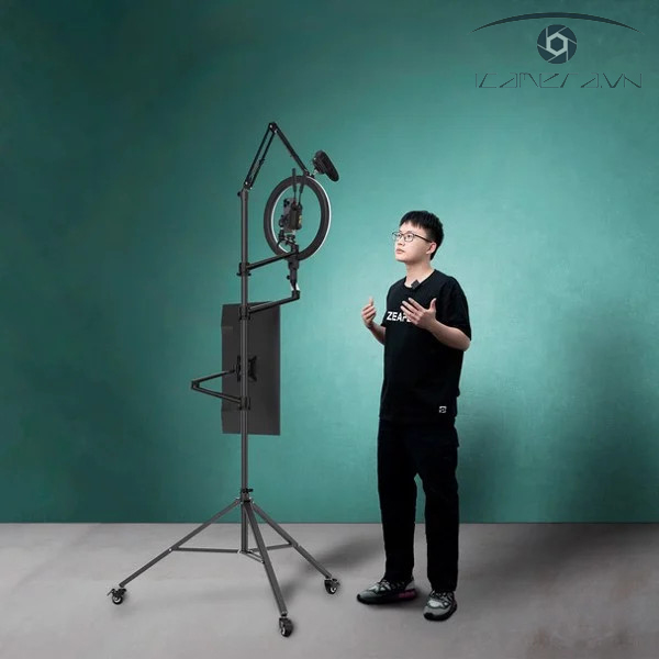 Zeapon Vlogtopus AX-H1 - Giá đỡ có bánh xe đa năng
