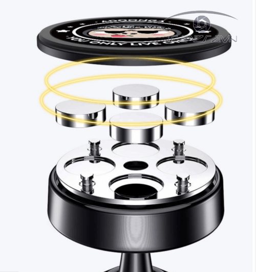 Gá kẹp điện thoại trên oto bi dính nam châm 360 độ FA-K03 AdoongA Suction bracket