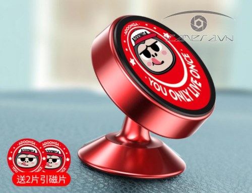 Gá kẹp điện thoại trên oto bi dính nam châm 360 độ FA-K03 AdoongA Suction bracket