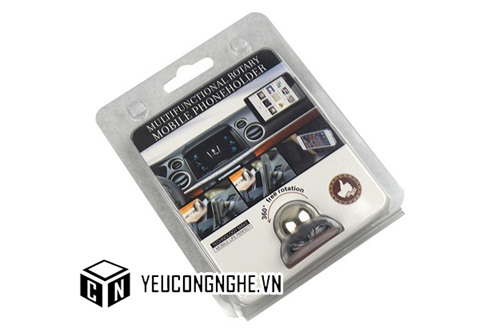 Giá đỡ điện thoại dạng bi dính xoay 360 độ giá rẻ trên ô tô