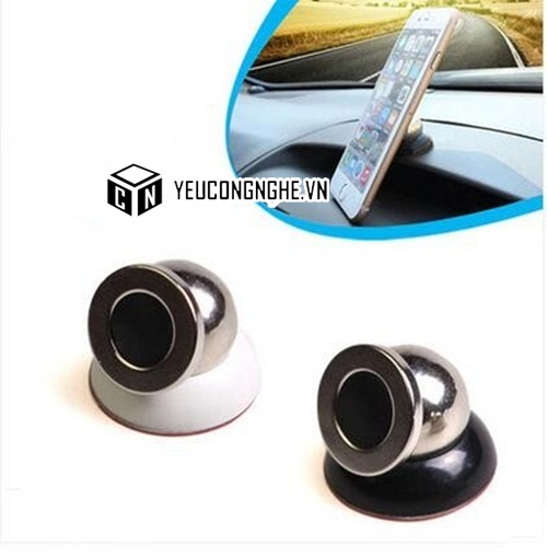 Giá đỡ điện thoại dạng bi dính xoay 360 độ giá rẻ trên ô tô
