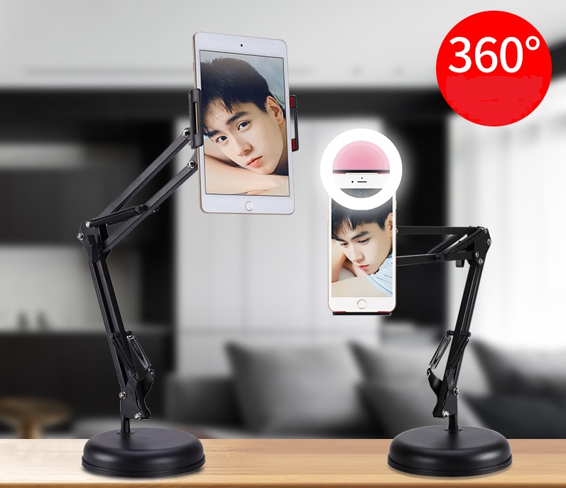 Giá đỡ để bàn cho điện thoại OS-19 khớp khuỷu gập xoay 360 độ giá rẻ