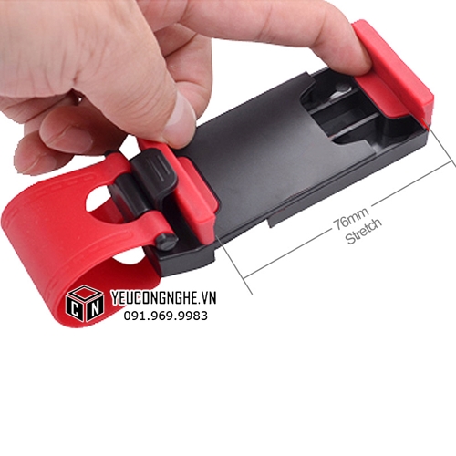 Giá đỡ điện thoại smartphone trên vô lăng xe hơi ô tô