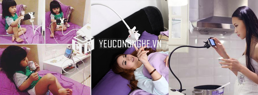Giá đỡ cho điện thoại kẹp đuôi khỉ đa năng giá rẻ