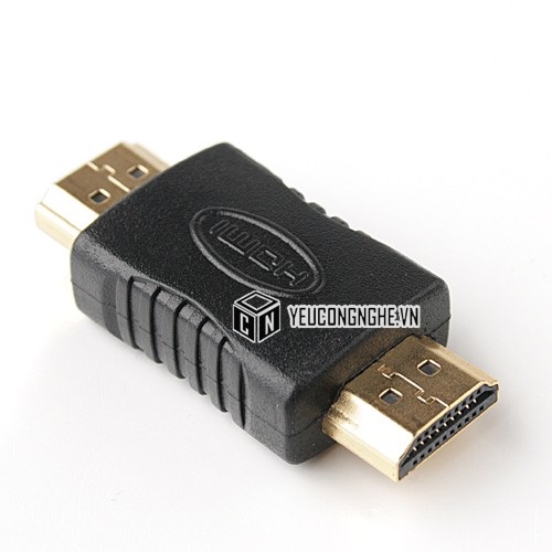 Giắc chuyển đổi HDMI male to male adapter tín hiệu hình ảnh âm thanh