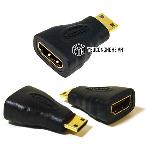 Giắc chuyển đổi từ cổng mini HDMI ra đầu HDMI chất lượng cao