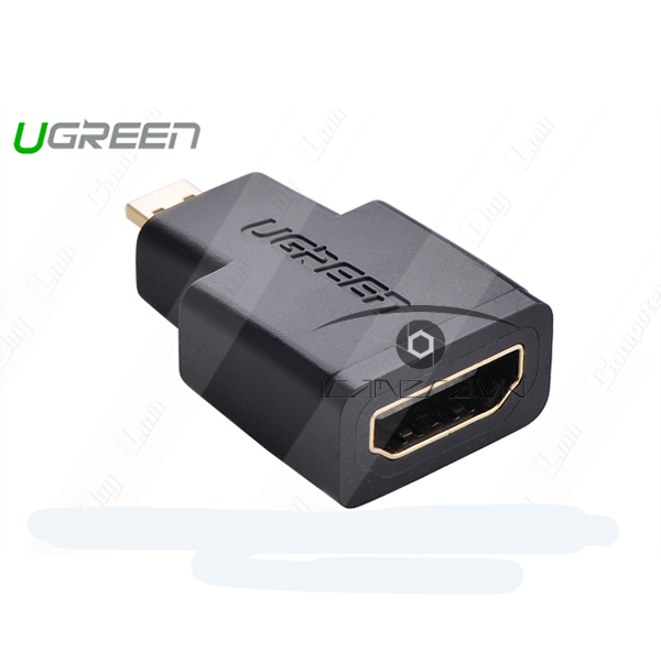 Đầu chuyển Micro HDMI sang HDMI (âm) cao cấp Ugreen 20106