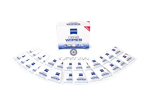 Giấy lau ống kính máy ảnh vệ sinh siêu mịn Lens Wipes Zeiss giá rẻ