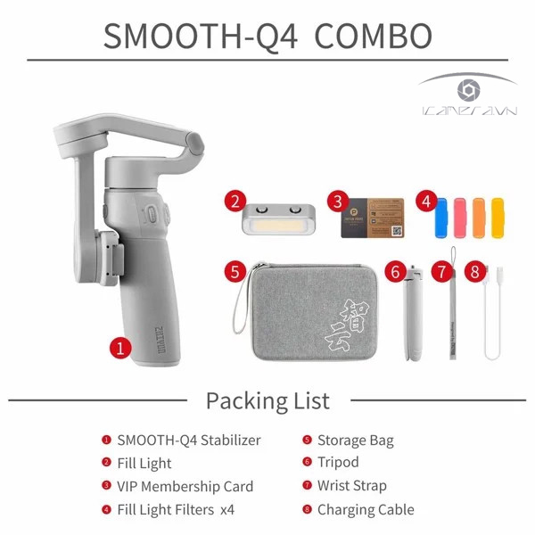 Gimbal Zhiyun Smooth-Q4 - Chống rung cho điện thoại