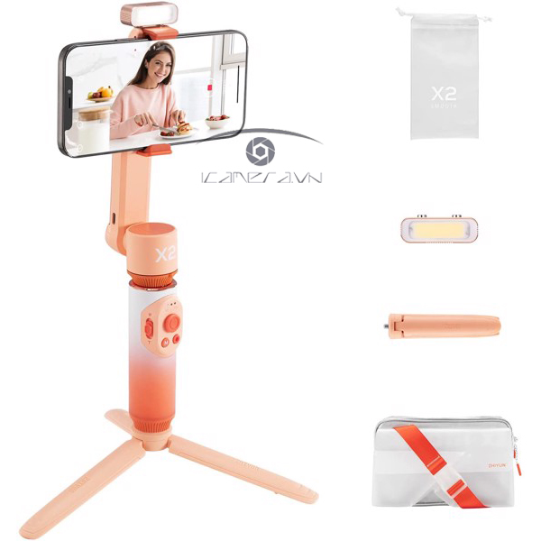 Gimbal Zhiyun Smooth X2 - Combo ( Orange/Black)