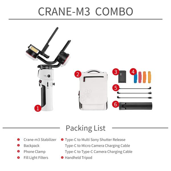 Gimbal chống rung Zhiyun Crane M3 Combo