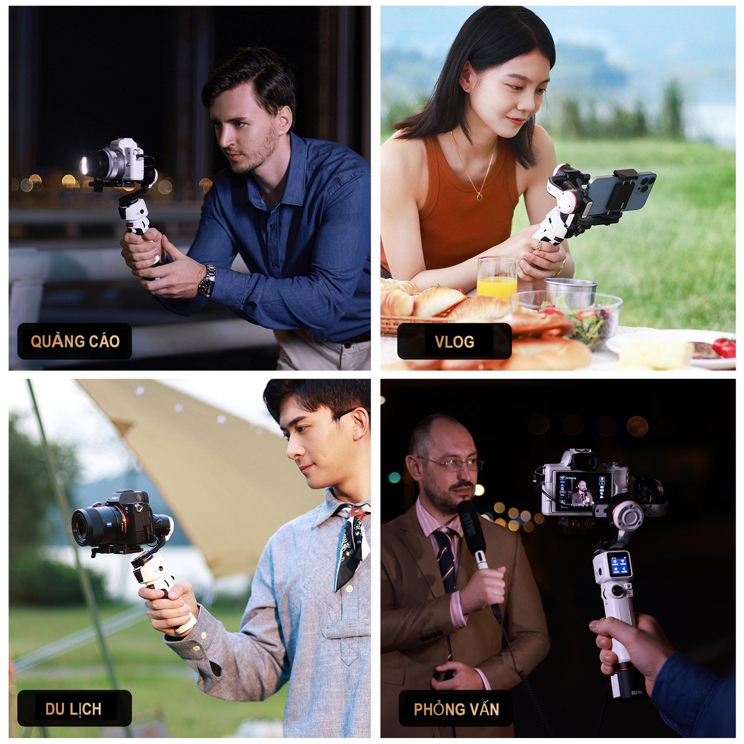 Gimbal chống rung Zhiyun Crane M3 Combo