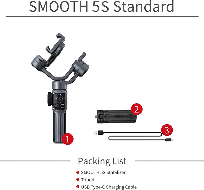 Gimbal chống rung Zhiyun Smooth 5S