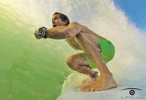 Phụ kiện hỗ trợ gài GoPro Hero đeo tay Glove-style Wrist Band Mount Strap