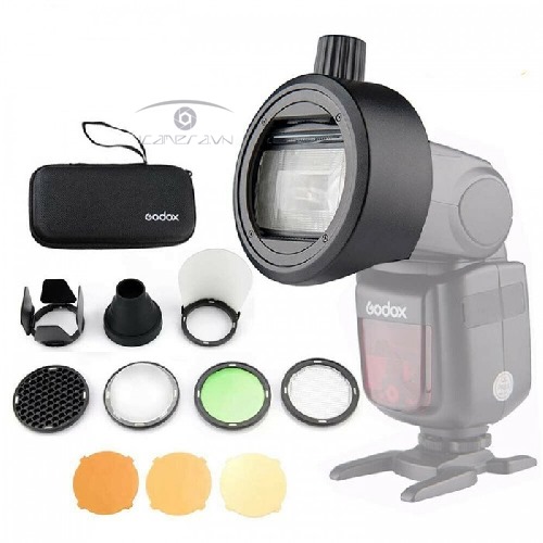 Godox AK-R1 bộ phụ kiện tản sáng cho đèn flash cóc chụp ảnh chuyên nghiệp
